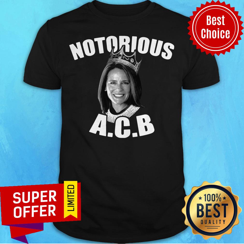 Funny Ruth Bader Ginsburg Notorious RBG ACB Shirt