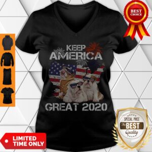Alternative view of Premium Pitbulls Keep America Great 2020 Shirt