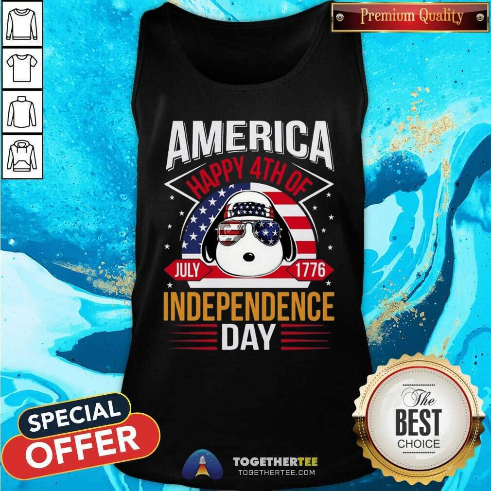 Nice Snoopy America Independence Day Happy 4th Of July T-Shirt - Image 5
