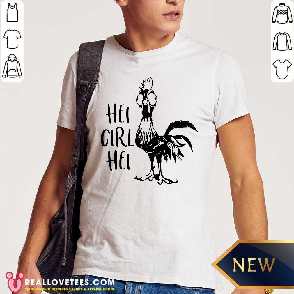 Happy Hei Girl Hei Version White Black Shirt