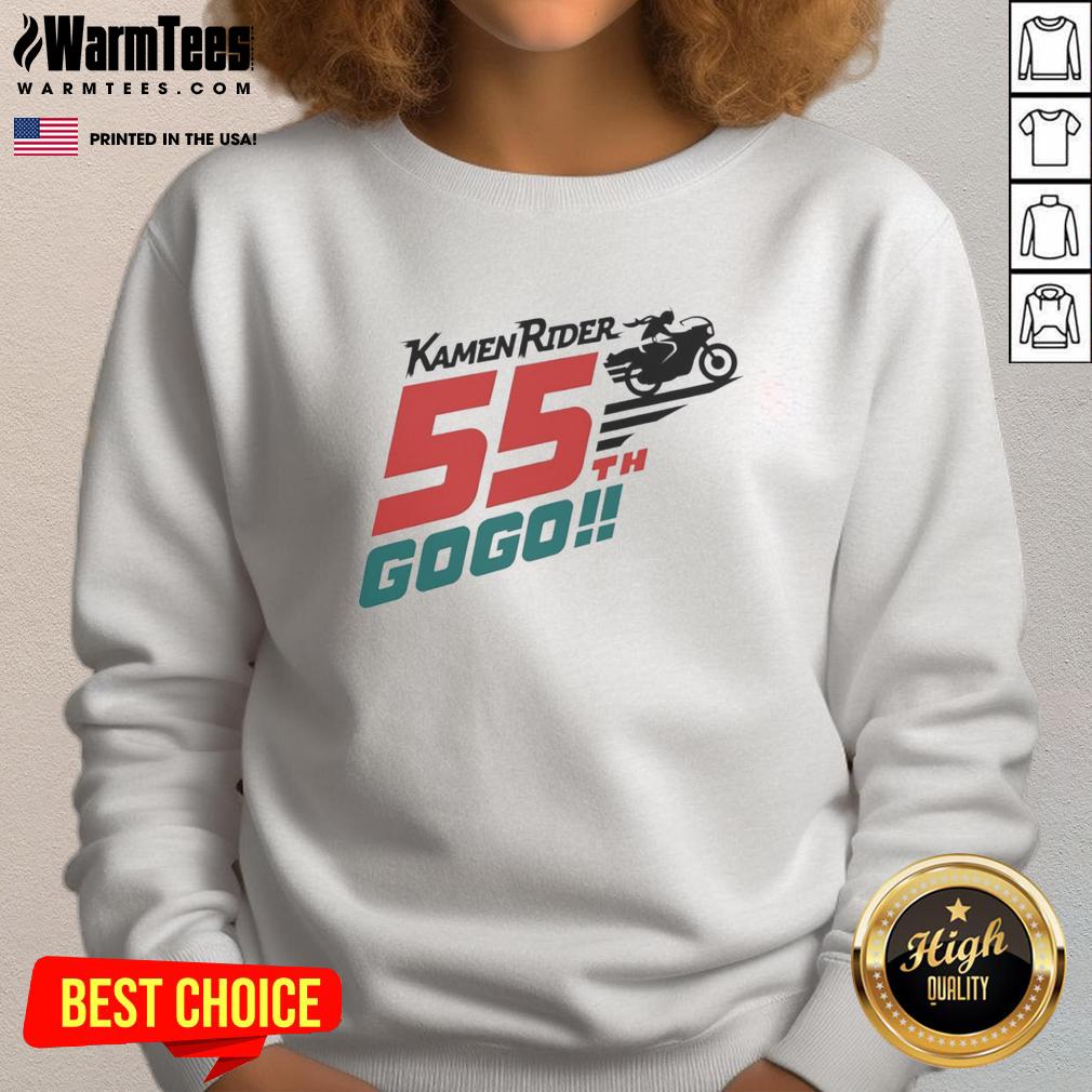 Hot Kamen Rider 55th Gogo Biker T-Shirt - Image 5
