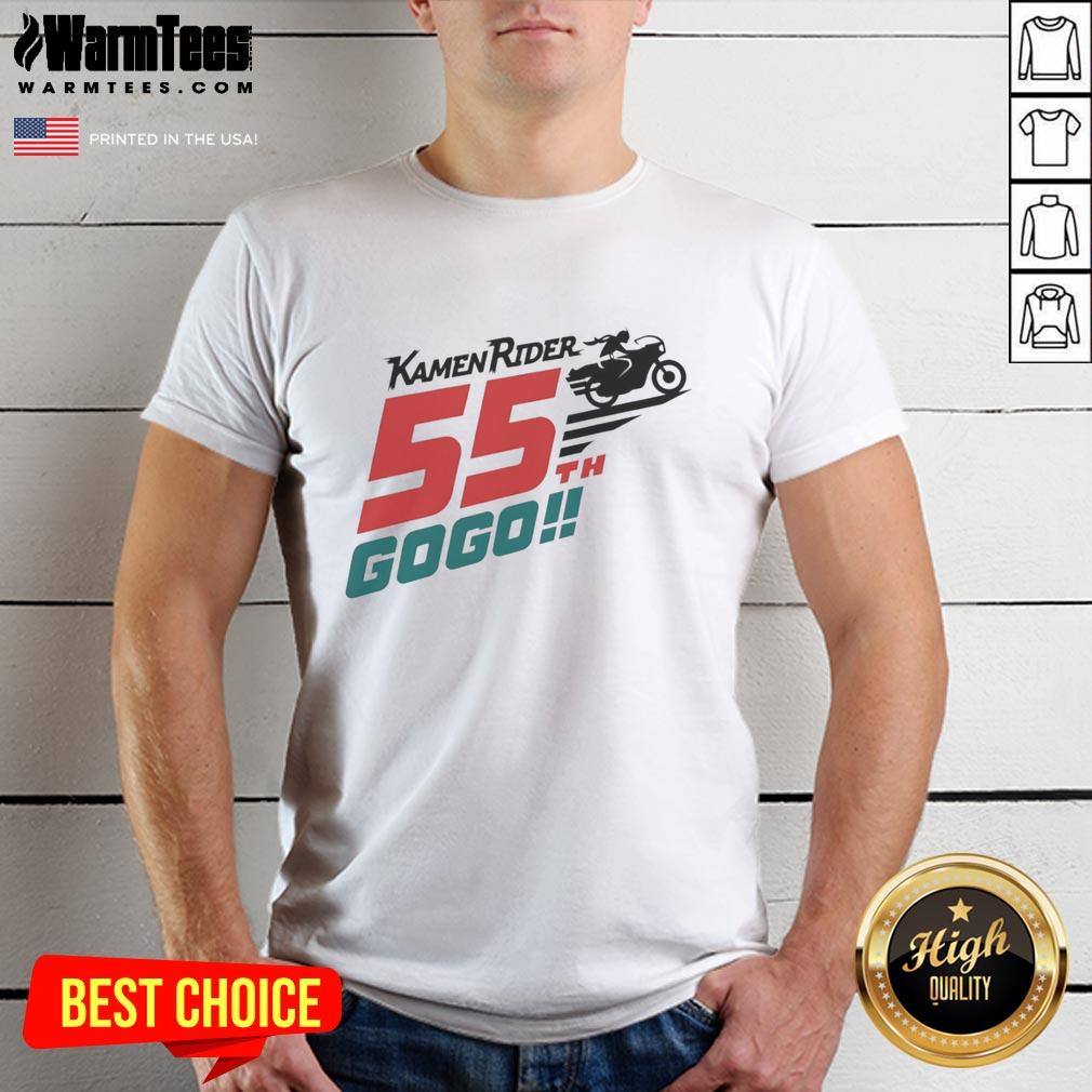 Hot Kamen Rider 55th Gogo Biker T-Shirt