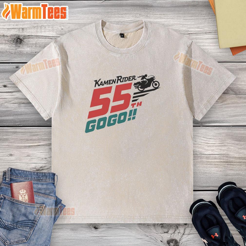 Hot Kamen Rider 55th Gogo Biker T-Shirt - Image 6