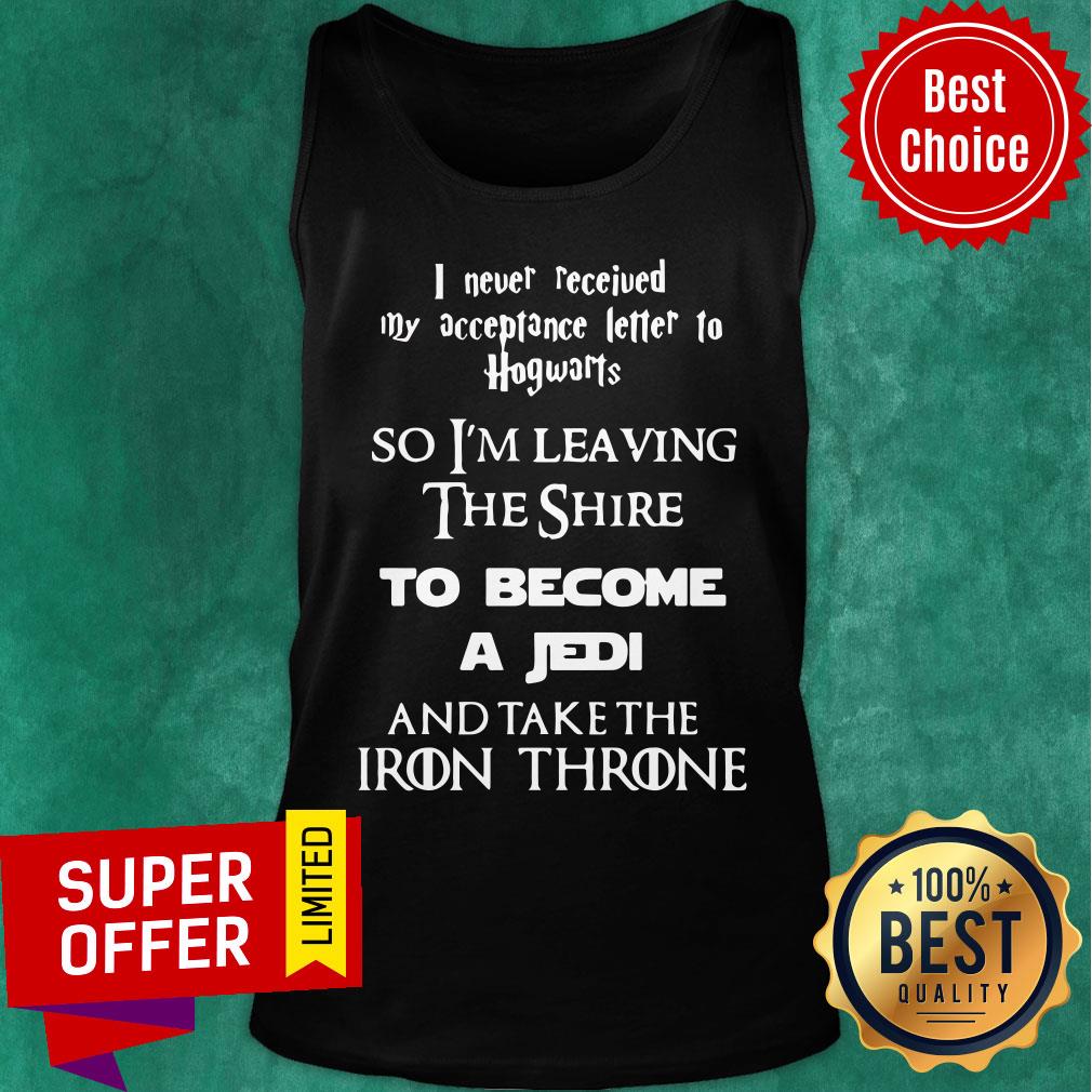 Never Peceived Hogwarts I'm Leaving The Shire Become Jedi Shirt - Image 4