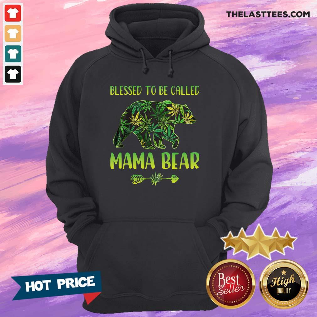 Premium Cannabis Blessed To Be Called Mama Bear Shirt - Image 2
