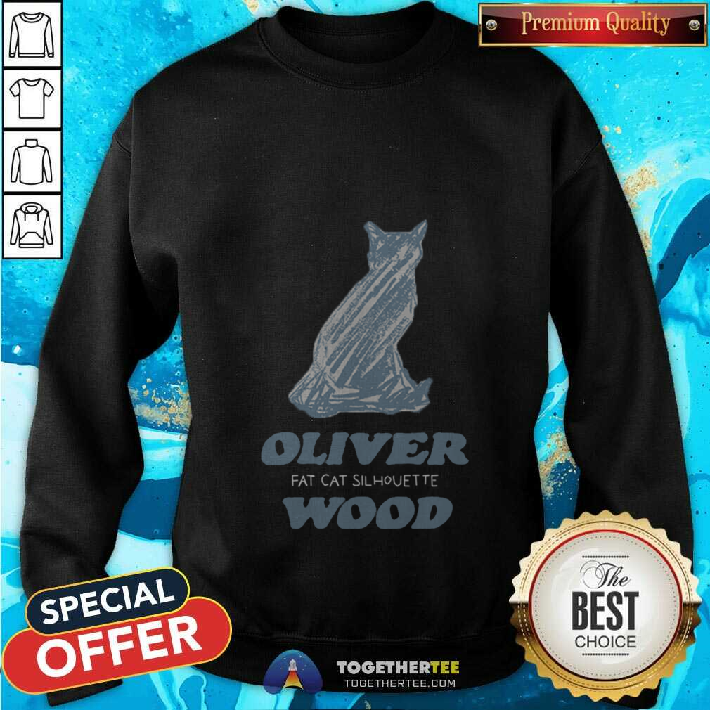 Oliver Fat Cat Silhouette Wood T-Shirt - Image 4