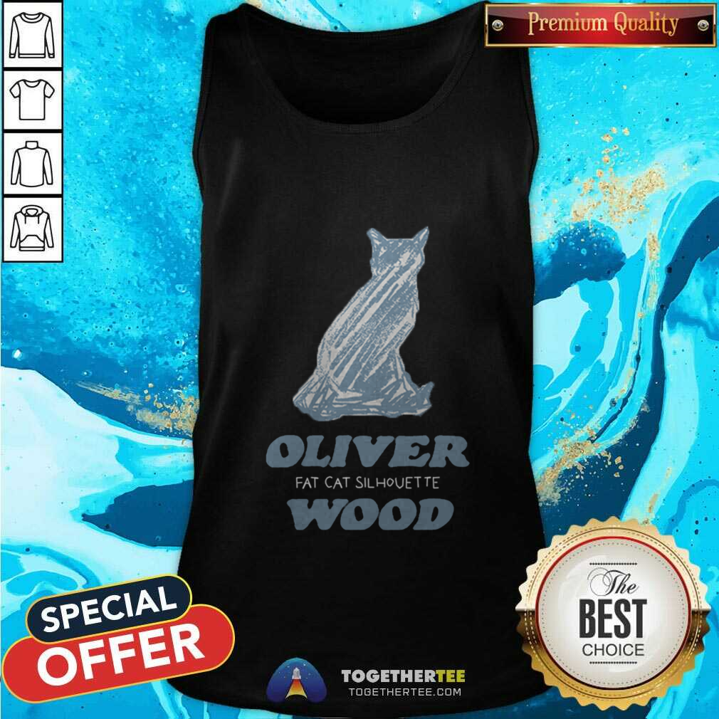 Oliver Fat Cat Silhouette Wood T-Shirt - Image 3