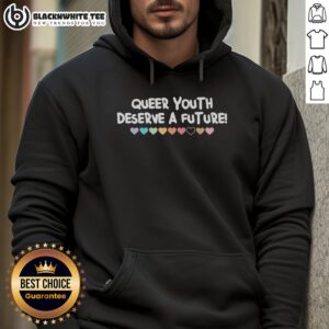 Alternative view of Top Queer Youth Deserve A Future T-Shirt