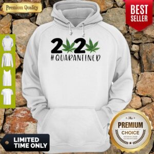 Alternative view of Cute Weed Cannabis 2020 #Quarantined Shirt