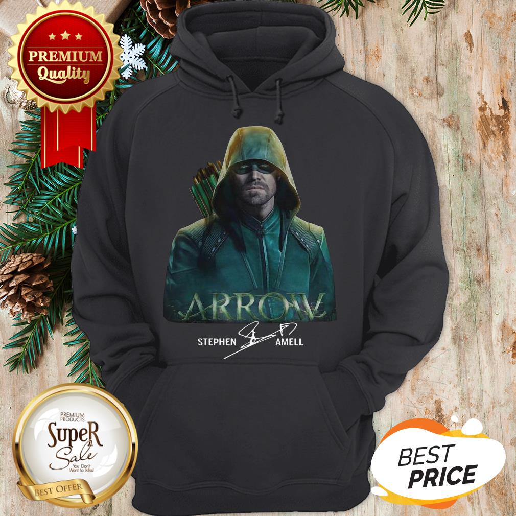 Official Arrow Stephen Amell Signature Shirt - Image 5
