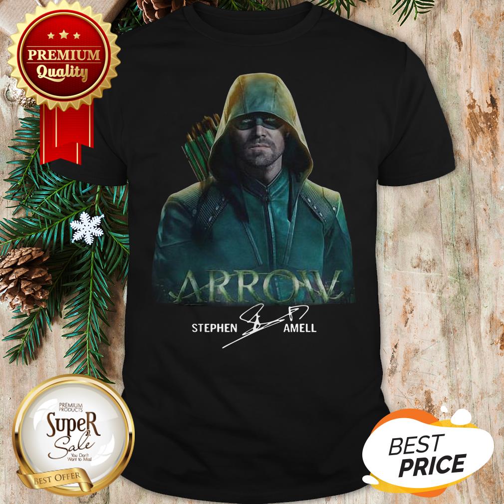 Official Arrow Stephen Amell Signature Shirt