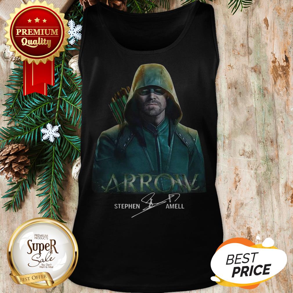 Official Arrow Stephen Amell Signature Shirt - Image 3