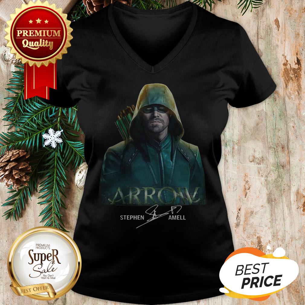 Official Arrow Stephen Amell Signature Shirt - Image 2