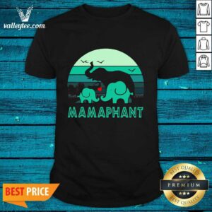 Awesome Elephant Mamaphant Mothers Day Shirt