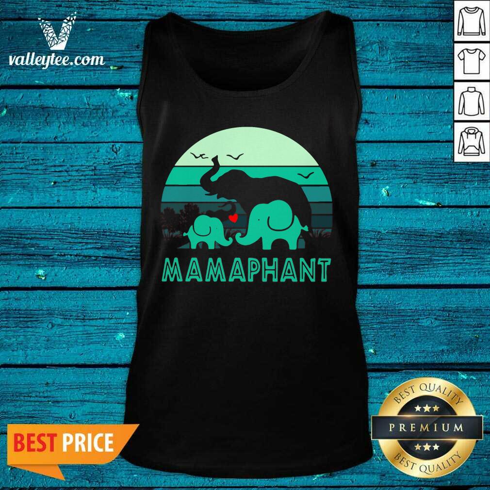 Awesome Elephant Mamaphant Mothers Day Shirt - Image 3