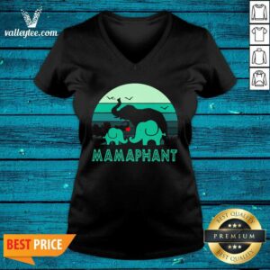 Alternative view of Awesome Elephant Mamaphant Mothers Day Shirt