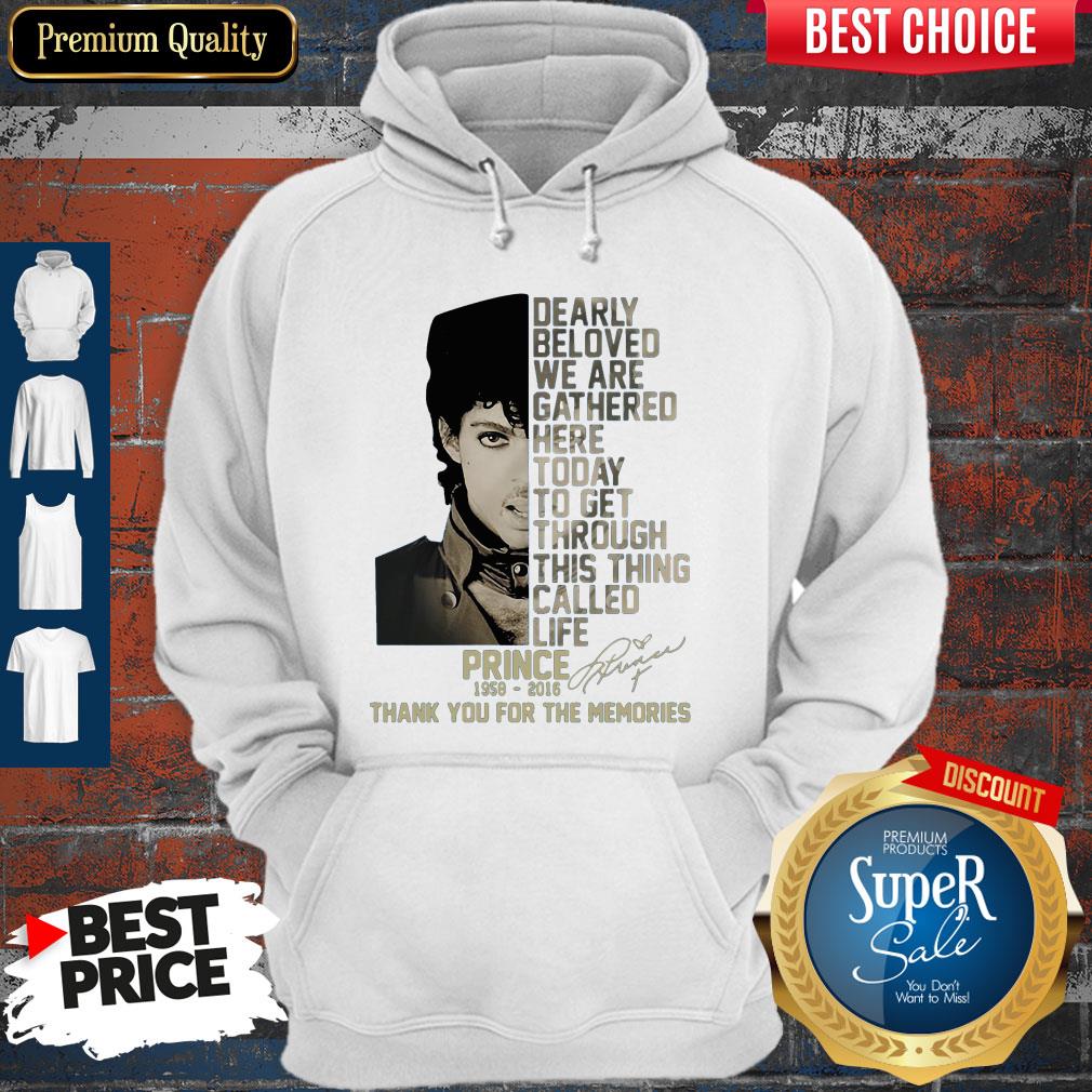 Dearly Beloved We Are Gathered Here Today To Get Through This Thing Called Life Prince Vintage Shirt - Image 5