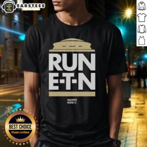 Awesome New Orleans Saints Run Etn T-Shirt