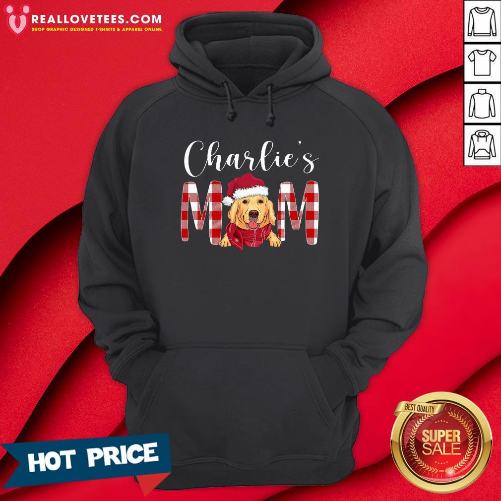 Pro Golden Retriever Charlie’s Mom Christmas Shirt - Image 4