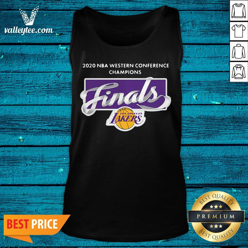2020 Nba Western Conference Champions Finals Los Angeles Shirt - Image 4