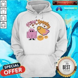 Alternative view of Hot Stay Spooky On Women's Premium T-Shirt