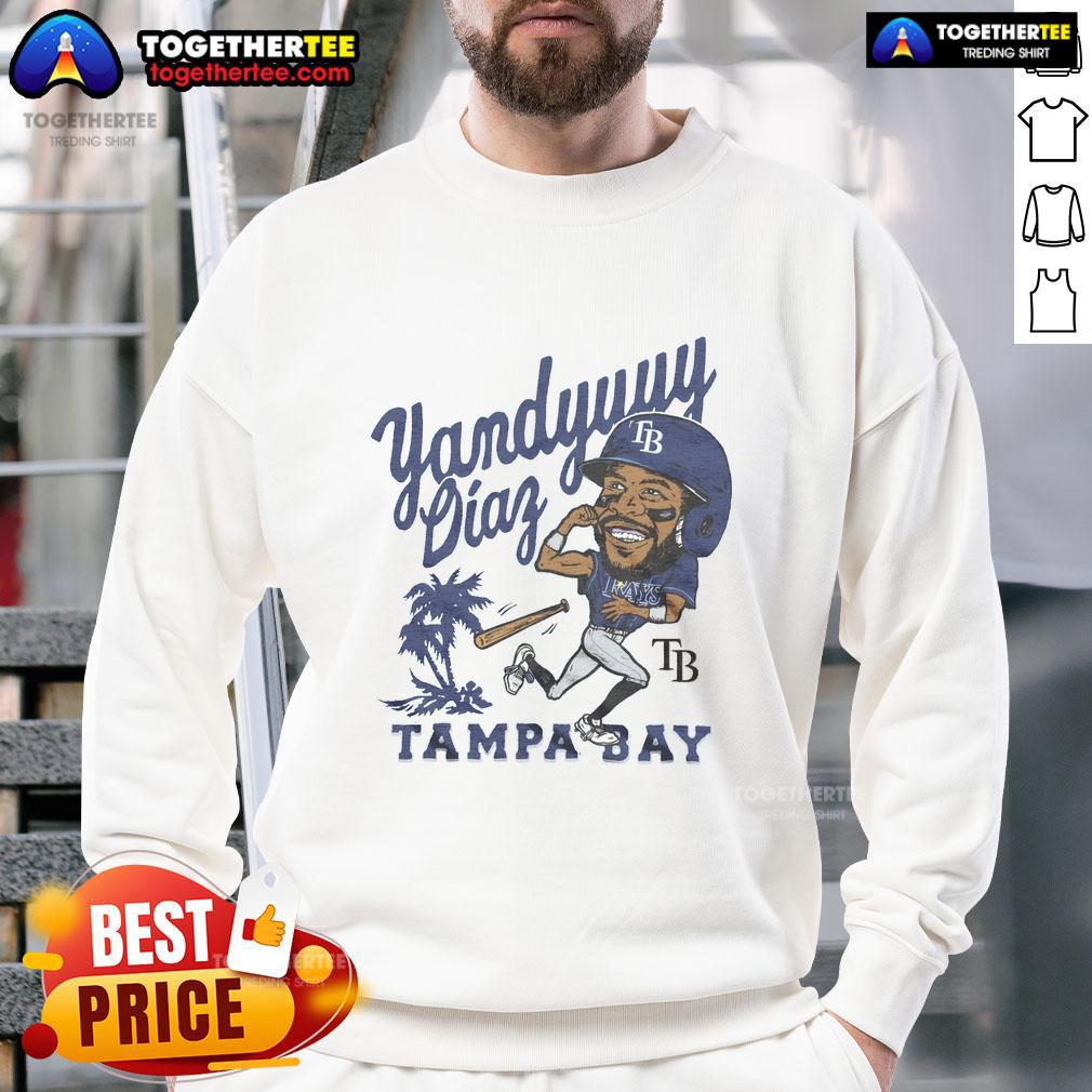 Nice Tampa Bay Rays Yandy Diaz T-Shirt - Image 5