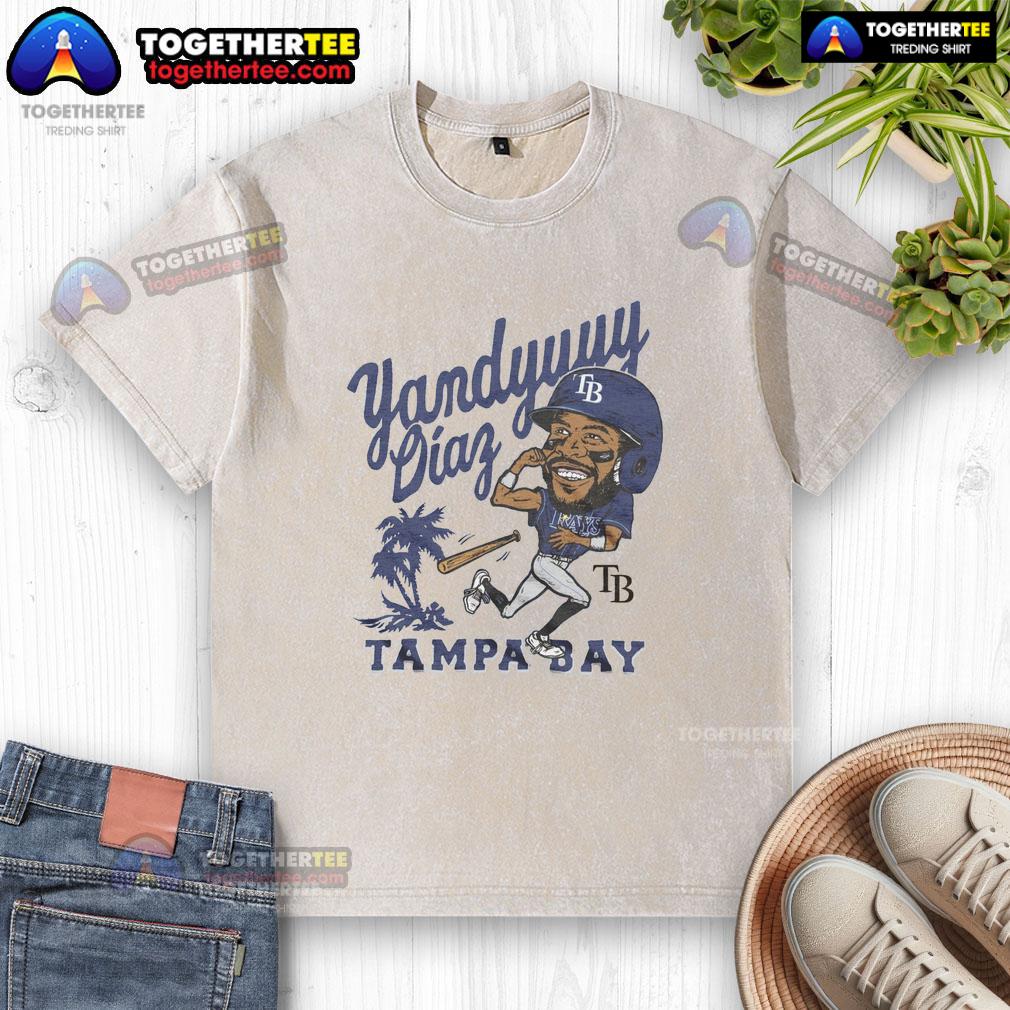 Nice Tampa Bay Rays Yandy Diaz T-Shirt - Image 6