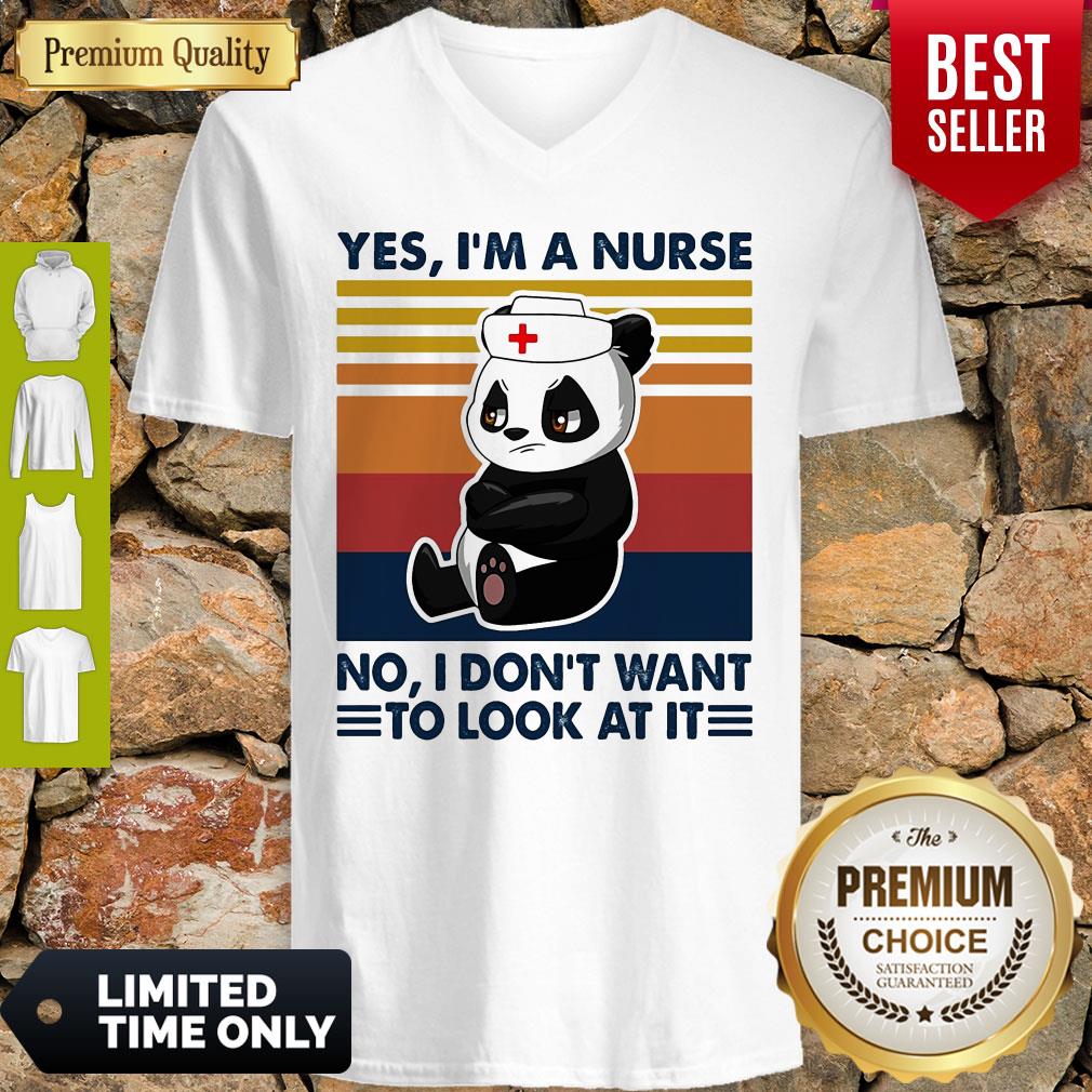 Oficial Bear Panda Yes Im No I Dont Want To Look At It Vintage Shirt - Image 5