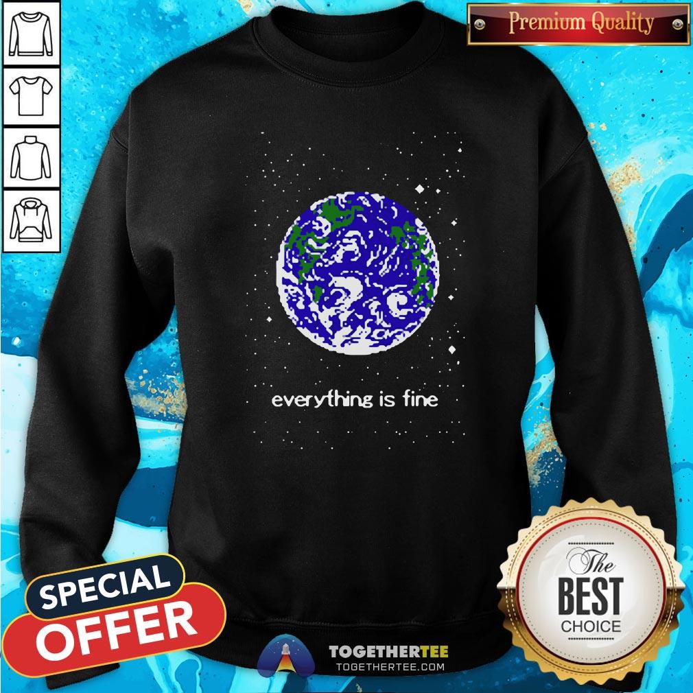 Good Everything Is Fine 8-bit Shirt - Image 4