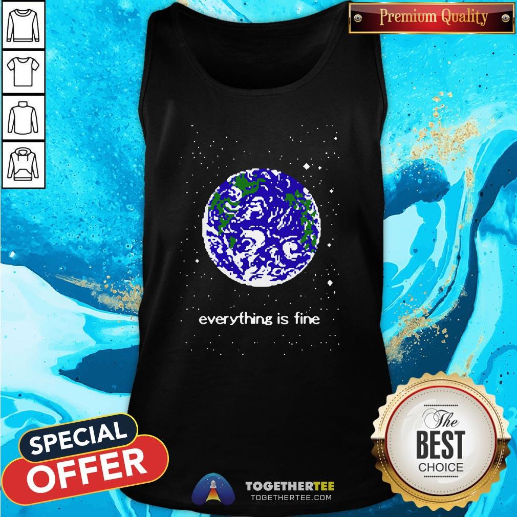 Good Everything Is Fine 8-bit Shirt - Image 3
