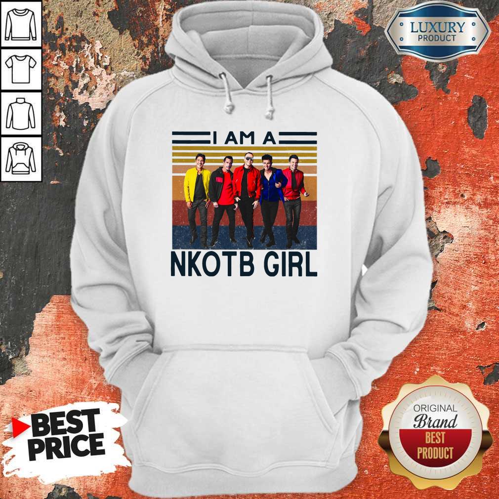 Top I Am A NKOTB Girl Vintage Shirt - Image 3