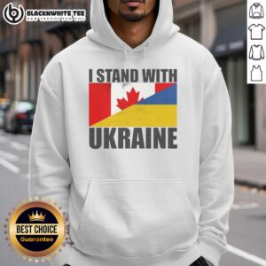Alternative view of Good I Stand With Ukraine Flag T-Shirt