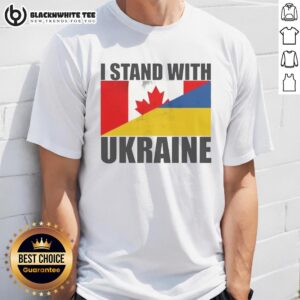 Good I Stand With Ukraine Flag T-Shirt