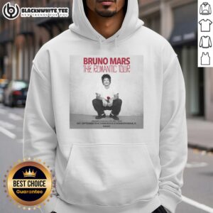 Alternative view of Nice Bruno Mars The Romantic Tour 2026 T-Shirt