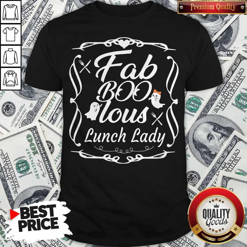 Nice Fab Boo Lous Luch Lady Ghost Halloween Shirt