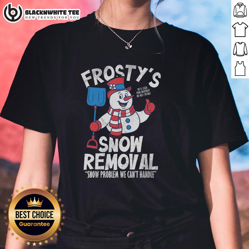 Good Frostys Snow Removal T-Shirt - Image 3