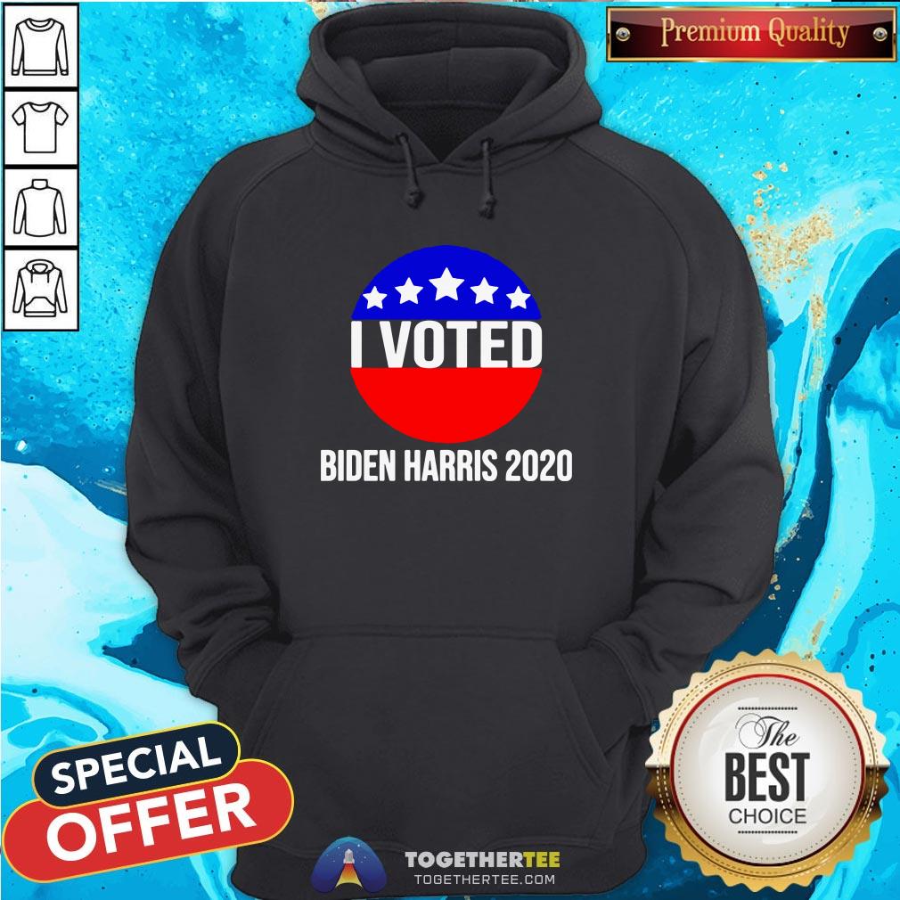 Official I Voted Biden Harris 2020 Shirt - Image 5