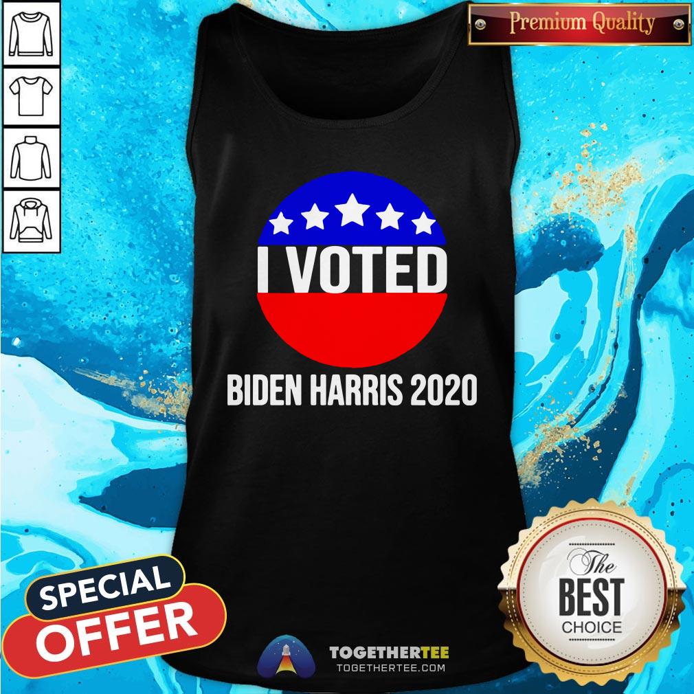 Official I Voted Biden Harris 2020 Shirt - Image 3
