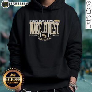 Alternative view of Premium Wake Forest Demon Deacons Duke's Mayo Bowl 2026 T-Shirt