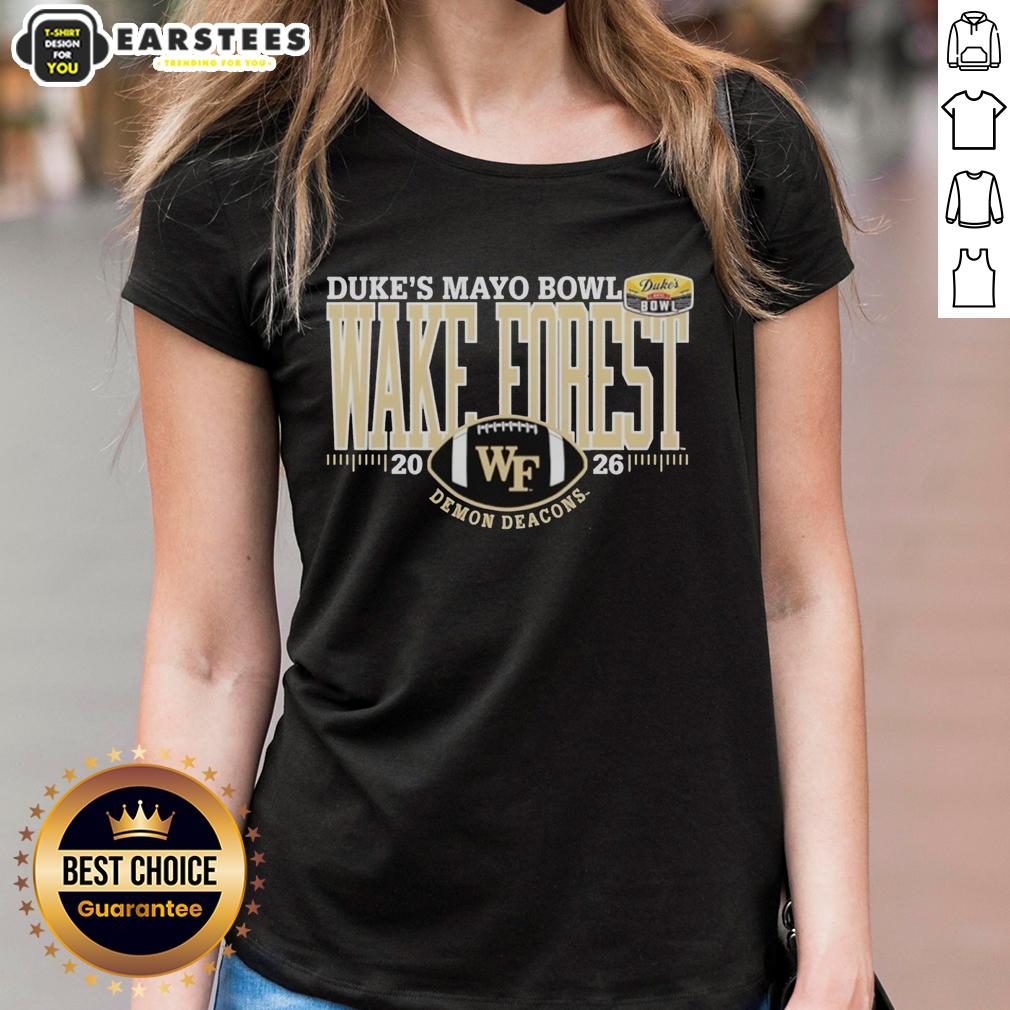 Premium Wake Forest Demon Deacons Duke's Mayo Bowl 2026 T-Shirt - Image 3