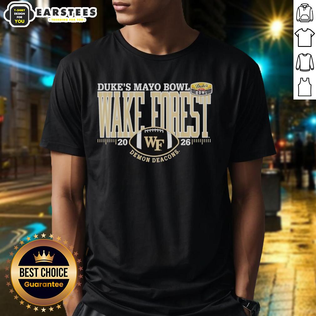 Premium Wake Forest Demon Deacons Duke's Mayo Bowl 2026 T-Shirt
