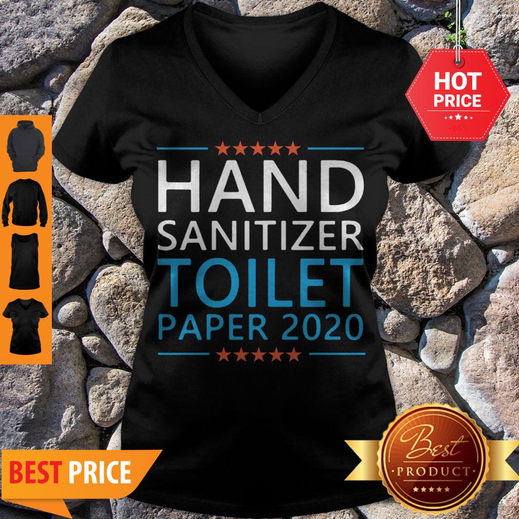 Premium Coronavirus Hand Sanitizer Toilet Paper 2020 Germs Virus Hygiene Shirt - Image 5