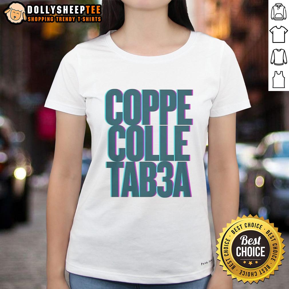 Original Coppe Colle Tab3a 3D Letter T-Shirt - Image 3
