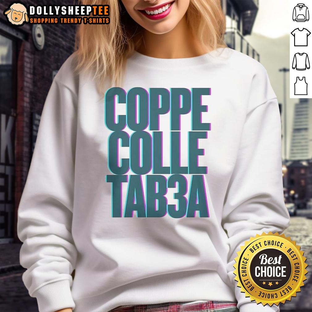 Original Coppe Colle Tab3a 3D Letter T-Shirt - Image 5