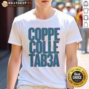 Original Coppe Colle Tab3a 3D Letter T-Shirt