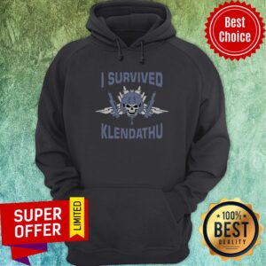 Alternative view of Skull I Survived Klendathu Shirt