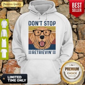 Alternative view of Official Don’t Stop Retrievin Dog Vintage Shirt