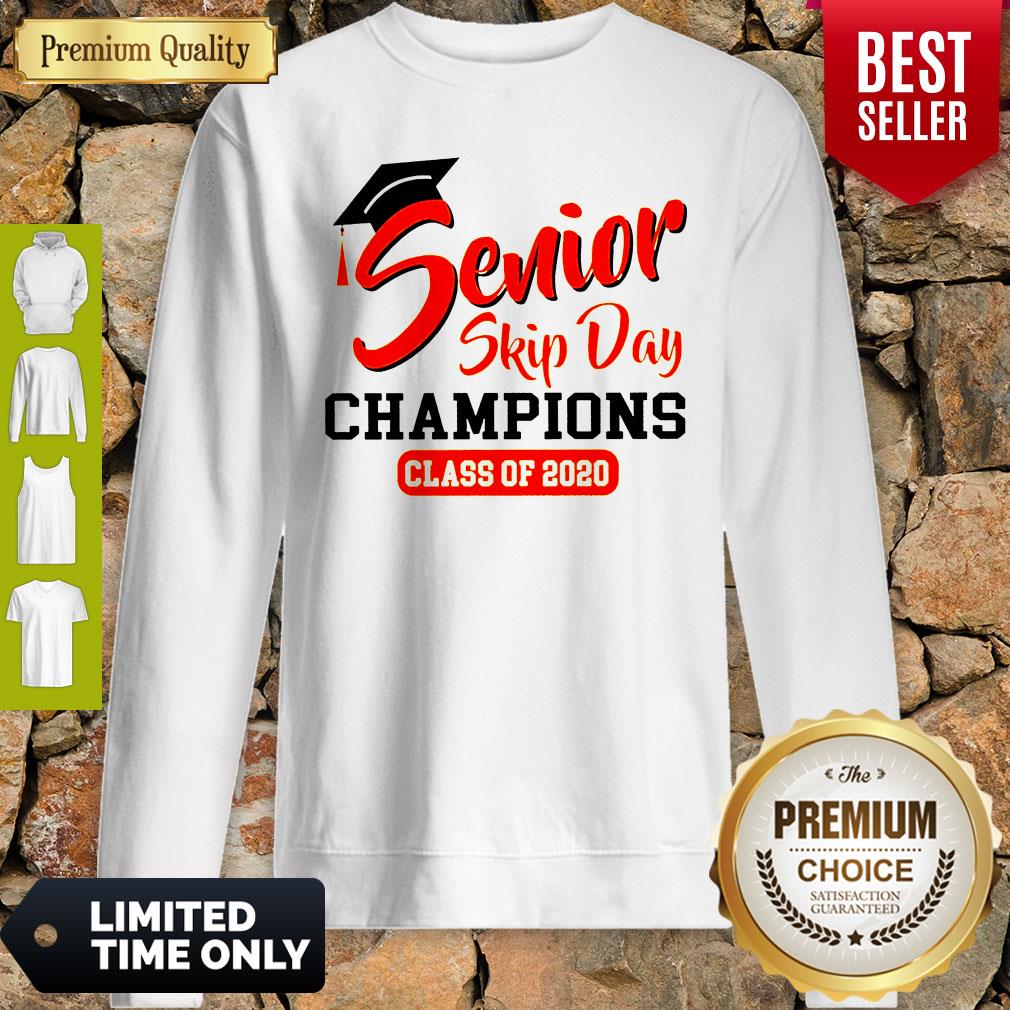 Official Champions Class Of 2020 Senior Skip Day Shirt - Image 5
