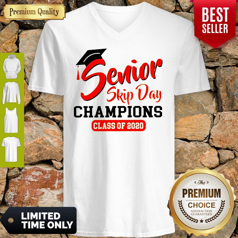 Official Champions Class Of 2020 Senior Skip Day Shirt - Image 3
