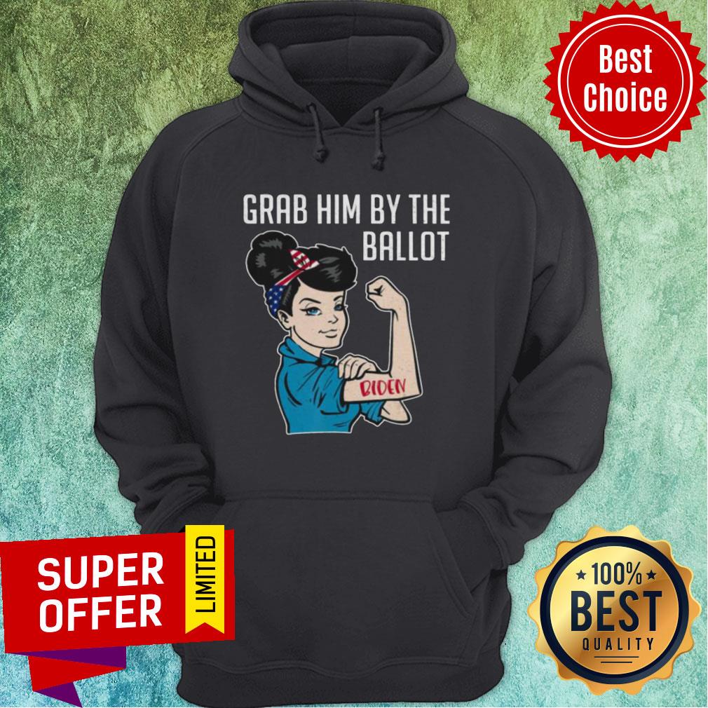 Premium Anti Trump Grab Him By The Ballot Shirt - Image 2